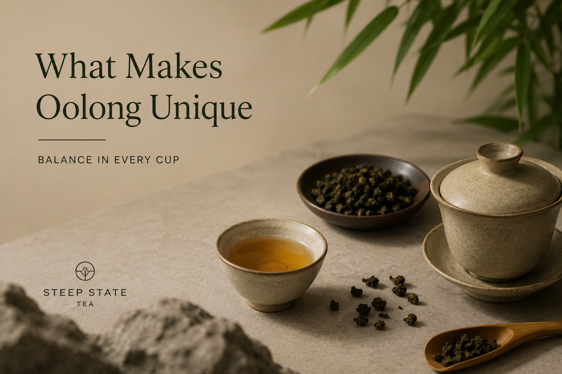 What Makes Oolong Unique – oolong tea, traditional teaware and a mindful tea ritual. Discover the craftsmanship, character and balance behind every cup.